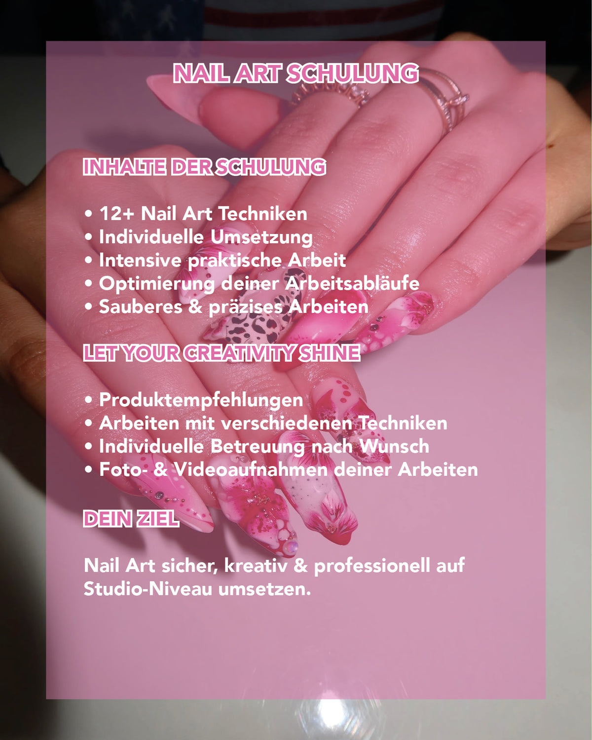 Gel X Nail Art Schulung (1 Tag)